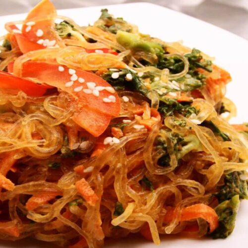 Delicious Pad Thai during the Best of Thai Vegan Tour Bangkok. Taste of Thailand